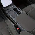 Qirelle Car Seat Gap Filler Organizer — Slim PU Leather Console Pocket
