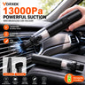 Qirelle Cordless Car Vacuum — 13000Pa Handheld Power That Leaves Zero Crumbs Behind