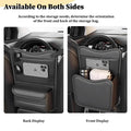 Qirelle Multi-Function Car Seat Storage Organizer — Tissue Holder & Pocket Bag