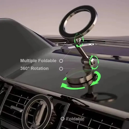 Qirelle Magnetic Car Phone Mount — The Grip That Holds Every Model, Every Road