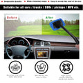 Qirelle Windshield Cleaning Brush Set — Long-Reach Clarity Tools That Make Every Drive Crystal Clear