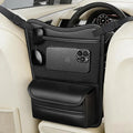 Qirelle Multi-Function Car Seat Storage Organizer — Tissue Holder & Pocket Bag