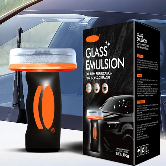 Qirelle Hydrophobic Windshield Cleaner — Rain-Repellent Glass Treatment That Turns Storms Into Clarity